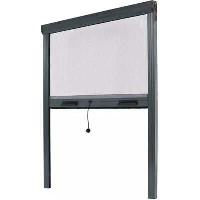 AVOSDIM Graue Aluminium Rollmoskito - 80x130 cm AVOSDIM Graue Aluminium Rollmoskito - 80x130 cm