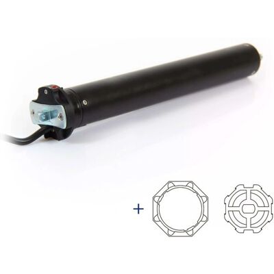 Motor para persianas enrollables Avosdim - 10 Nm, IP 44, 45mm Motor para persianas enrollables Avosdim - 10 Nm, IP 44, 45mm