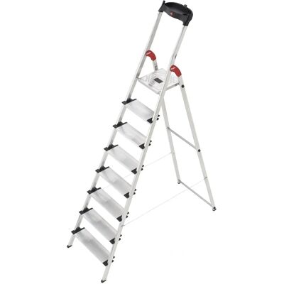 Échelle Hailo - 8 Marches XXL en Aluminium - Charge max 150kg - 3.46m - Publicité Échelle Hailo - 8 Marches XXL en Aluminium - Charge max 150kg - 3.46m - Publicité