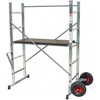 Échelle de jardin Hailo HobbyStep H3 - Plateforme en aluminium 3m - Publicité Échelle de jardin Hailo HobbyStep H3 - Plateforme en aluminium 3m - Publicité