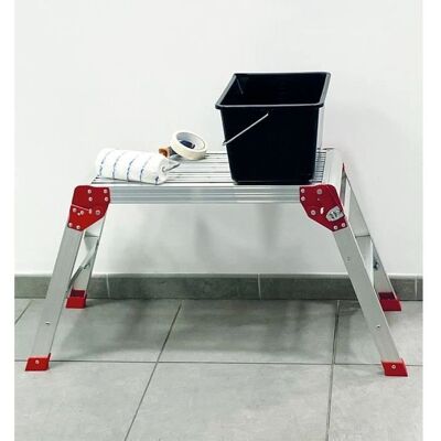 Hailo Workstep PL060 Plateforme aluminium - bricolage et jardin - Publicité Hailo Workstep PL060 Plateforme aluminium - bricolage et jardin - Publicité