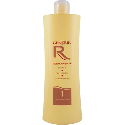 Permanent Générik N°1 à la kératine hydrolysée - 500ml - Publicité Permanent Générik N°1 à la kératine hydrolysée - 500ml - Publicité