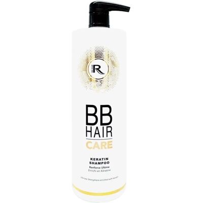 Shampooing kératine BB Hair - Renforce et Brillance - Shampoo - Publicité Shampooing kératine BB Hair - Renforce et Brillance - Shampoo - Publicité