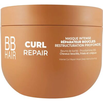 Masque réparateur à l'huile de karité Curl Repair - Type de cheveux - Publicité Masque réparateur à l'huile de karité Curl Repair - Type de cheveux - Publicité
