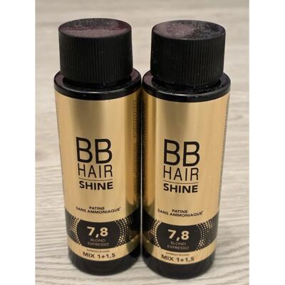 Generik BBHair Shine Colorant 7.8 Blond Espresso - Coloration capillaire - Publicité Generik BBHair Shine Colorant 7.8 Blond Espresso - Coloration capillaire - Publicité