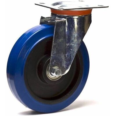 EASYROLL BLUE 200mm - Roulements à billes - 350 Kg - Caster wheel EASYROLL BLUE 200mm - Roulements à billes - 350 Kg - Caster wheel