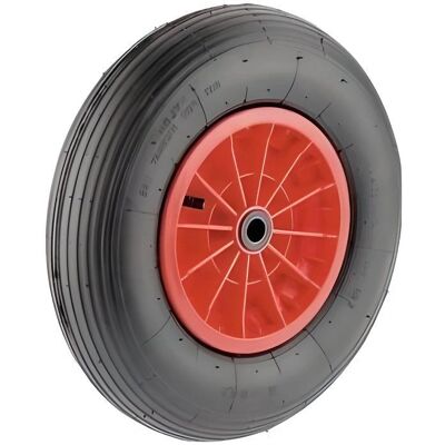 Roues-et-Roulettes.com Roue gonflable 400x100 - Usage intérieur/extérieur Roues-et-Roulettes.com Roue gonflable 400x100 - Usage intérieur/extérieur