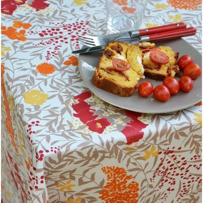 Fleur de Soleil Modèle 240x160cm Nappe imperméable - Nappe - Publicité Fleur de Soleil Modèle 240x160cm Nappe imperméable - Nappe - Publicité