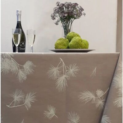 Fleur de Soleil - Pigna Beige - Beige - Pigna - Tablecloth - Publicité Fleur de Soleil - Pigna Beige - Beige - Pigna - Tablecloth - Publicité