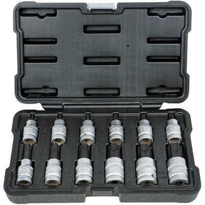 Jbm Set Torx T20 T100 - 12 Pezzi, Acciaio Jbm Set Torx T20 T100 - 12 Pezzi, Acciaio