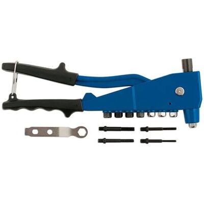 Pince à riveter Laser Tools pour rivets 2,4-4,8 mm & inserts filetés 3-6 mm - Outil manuel - Publicité Pince à riveter Laser Tools pour rivets 2,4-4,8 mm & inserts filetés 3-6 mm - Outil manuel - Publicité