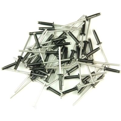 OC-PRO Chiodi Trigrip - 4 x 20 mm Chiodi Neri - Per Targa OC-PRO Chiodi Trigrip - 4 x 20 mm Chiodi Neri - Per Targa