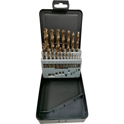 OC-PRO FORETS HSS M35 COBALT 5% Coffret de Forets - Forets pour Acier Inoxydable - Publicité OC-PRO FORETS HSS M35 COBALT 5% Coffret de Forets - Forets pour Acier Inoxydable - Publicité