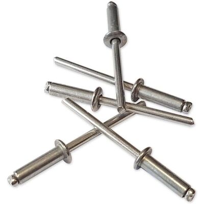 Rivetti OC-PRO A2 304 Acciaio Inox 3mm-8mm - 250 pezzi Rivetti OC-PRO A2 304 Acciaio Inox 3mm-8mm - 250 pezzi