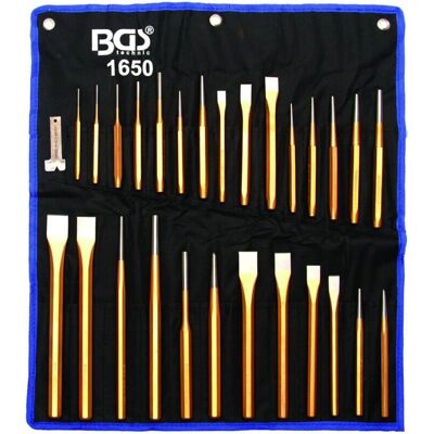 BGS TECHNIC - Rompi spine e scalpelli set (28 pièces) - Chrome vanadium - Coffret d’outils - Publicité BGS TECHNIC - Rompi spine e scalpelli set (28 pièces) - Chrome vanadium - Coffret d’outils - Publicité
