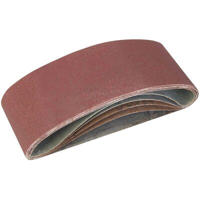 Silverline Bandes abrasives - 75x457 mm, Corindon, Assorties - Bandes abrasives Silverline Bandes abrasives - 75x457 mm, Corindon, Assorties - Bandes abrasives