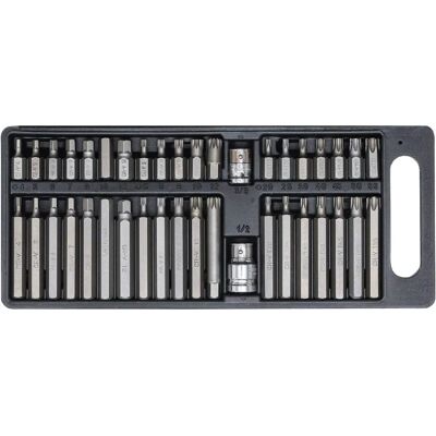 BGS DIY - 40p Torx/Hex/XZN - Acier Chrome-Vanadium - Jeu de embouts - Publicité BGS DIY - 40p Torx/Hex/XZN - Acier Chrome-Vanadium - Jeu de embouts - Publicité