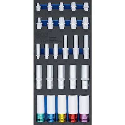 BGS TECHNIC Jeu de douilles hex Longues 1/4–1/2 pouce E Torx - Publicité BGS TECHNIC Jeu de douilles hex Longues 1/4–1/2 pouce E Torx - Publicité