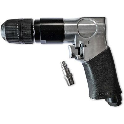 Perceuse pneumatique OC-PRO - Réversible, Mandrin auto-serrant 10 mm Perceuse pneumatique OC-PRO - Réversible, Mandrin auto-serrant 10 mm