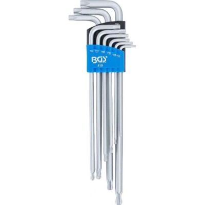 Ensemble de Clés Allen BGS TECHNIC T10 - T50 - Tête Sphérique - 9 pcs - Publicité Ensemble de Clés Allen BGS TECHNIC T10 - T50 - Tête Sphérique - 9 pcs - Publicité