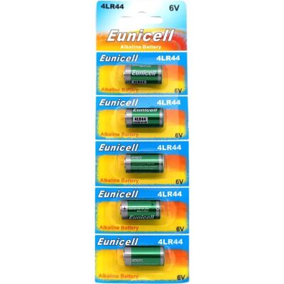 Eunicell - 4LR44 - Alcaline - 6V 5 piles - Batterie - Publicité Eunicell - 4LR44 - Alcaline - 6V 5 piles - Batterie - Publicité