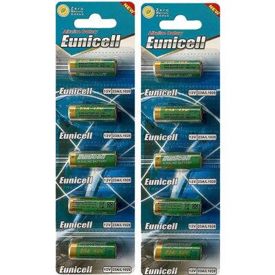 Eunicell A23/23A 12V bateria alcalina Eunicell A23/23A 12V bateria alcalina