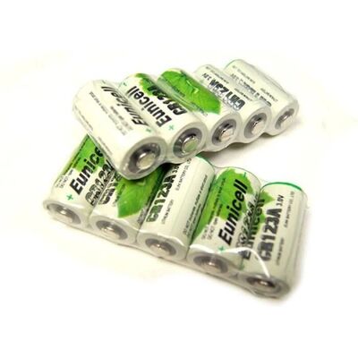 Eunicell - CR123A 3V 1500mAh - Lithium - Batterie - Publicité Eunicell - CR123A 3V 1500mAh - Lithium - Batterie - Publicité