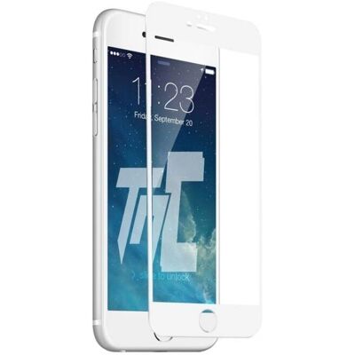 Tm Concept - Tm-Concept Verre Trempé Intégral - Blanc - Publicité Tm Concept - Tm-Concept Verre Trempé Intégral - Blanc - Publicité