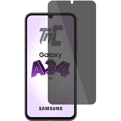 TM Concept - Galaxy A34 5G - 2.5D Privacy - Protection d'écran - Publicité TM Concept - Galaxy A34 5G - 2.5D Privacy - Protection d'écran - Publicité