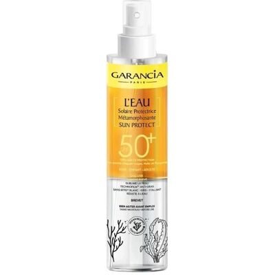 Garancia Eau Solaire Protectrice SPF50+ - Spray 150ml - Publicité Garancia Eau Solaire Protectrice SPF50+ - Spray 150ml - Publicité