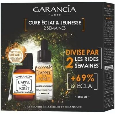 Garancia - L'Appel de la Forêt - Coffret 2 semaines jeunesse éclat - Publicité Garancia - L'Appel de la Forêt - Coffret 2 semaines jeunesse éclat - Publicité