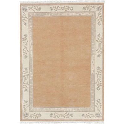 Luxor Modèle 70x140cm Tapis en Laine Fait Main - Rectangulaire, Orange - Tapis - Publicité Luxor Modèle 70x140cm Tapis en Laine Fait Main - Rectangulaire, Orange - Tapis - Publicité