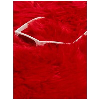 Tapis shaggy rouge Shepherd - Décoration intérieure - Publicité Tapis shaggy rouge Shepherd - Décoration intérieure - Publicité