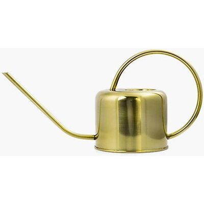 Kikkerland Vintage Arrosoir Doré - Accessoire de Jardin - Publicité Kikkerland Vintage Arrosoir Doré - Accessoire de Jardin - Publicité