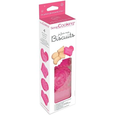 ScrapCooking Modèle 4 Emporte-pièces pour Biscuits - Publicité ScrapCooking Modèle 4 Emporte-pièces pour Biscuits - Publicité