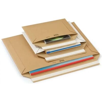 Raja 50 Manchons en carton recyclé - 46,2 x 36,2 cm - Marron - Publicité Raja 50 Manchons en carton recyclé - 46,2 x 36,2 cm - Marron - Publicité