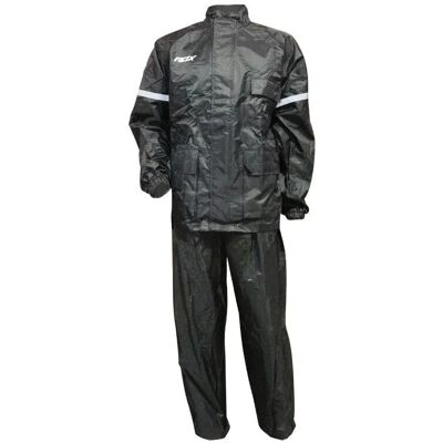 Vêtements de pluie ADX ECO noir - veste et pantalon moto - Publicité Vêtements de pluie ADX ECO noir - veste et pantalon moto - Publicité