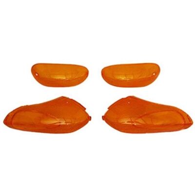Replay Gilera 50 Stalker 1997-2000 Couvercle de Clignotant Orange - Couvercle de Clignotant Moto Replay Gilera 50 Stalker 1997-2000 Couvercle de Clignotant Orange - Couvercle de Clignotant Moto