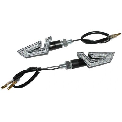 Clignotants universels Viper 15 LED - Accessoires moto - Publicité Clignotants universels Viper 15 LED - Accessoires moto - Publicité