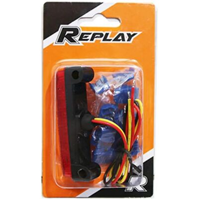 Feu arrière universel à LEDs Replay avec stop - Éclairage vélo - Publicité Feu arrière universel à LEDs Replay avec stop - Éclairage vélo - Publicité