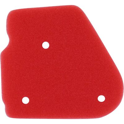 Mousse de filtre à air rouge pour Yamaha Neos 50, Aprilia SR 50 1994-2000, Malaguti F10/F12/F15 - Publicité Mousse de filtre à air rouge pour Yamaha Neos 50, Aprilia SR 50 1994-2000, Malaguti F10/F12/F15 - Publicité