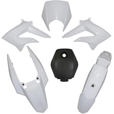 Kit de Carrosserie Blanc P2R pour Derbi 50 Senda DRD 2011 - Publicité Kit de Carrosserie Blanc P2R pour Derbi 50 Senda DRD 2011 - Publicité