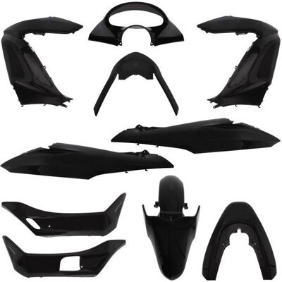 Kit de Carénages Maxiscooter Honda 125 PCX 2010-2013 Noir brillant - Publicité Kit de Carénages Maxiscooter Honda 125 PCX 2010-2013 Noir brillant - Publicité