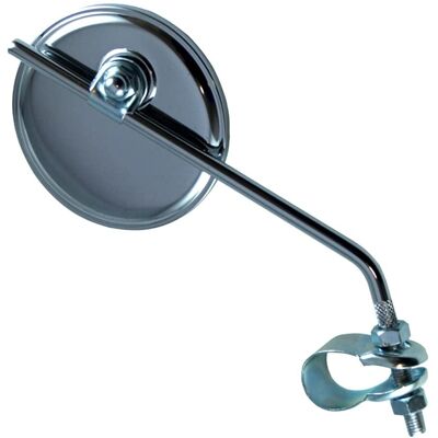Miroir de vélo Newton - Rond en acier réglable gauche ou droite - 7,5cm - Publicité Miroir de vélo Newton - Rond en acier réglable gauche ou droite - 7,5cm - Publicité