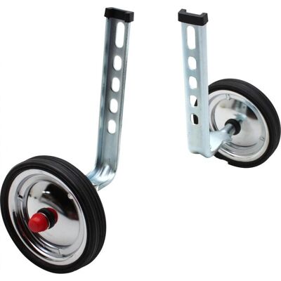 Roues stabilisatrices Newton C1 - Paire pour roues de 12-20" - Publicité Roues stabilisatrices Newton C1 - Paire pour roues de 12-20" - Publicité