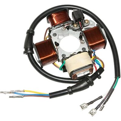 Stator Piaggio Ciao 50 Noir 12V Haute Durabilité - Publicité Stator Piaggio Ciao 50 Noir 12V Haute Durabilité - Publicité