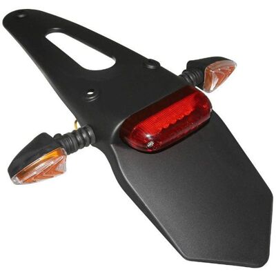 Support de plaque moto Derbi 50 Senda-R - Noir Support de plaque moto Derbi 50 Senda-R - Noir