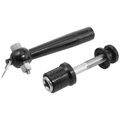 Newton Schwarzes Diebstahlsicheres Sattelstützlager-Set Newton Schwarzes Diebstahlsicheres Sattelstützlager-Set