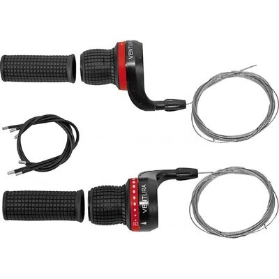 P2R Ventura Gripshift Fahrradschalthebel - 3x7 Gänge P2R Ventura Gripshift Fahrradschalthebel - 3x7 Gänge