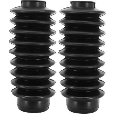 P2R Protège Fourche Moto Noire - Paire P2R Protège Fourche Moto Noire - Paire